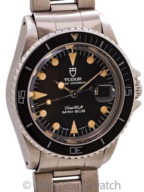 Vintage Tudor Submariner Date 94400 Stainless Steel